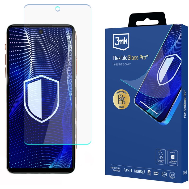 Szkło hybrydowe 3MK FlexibleGlass Pro do HMD Pluse+