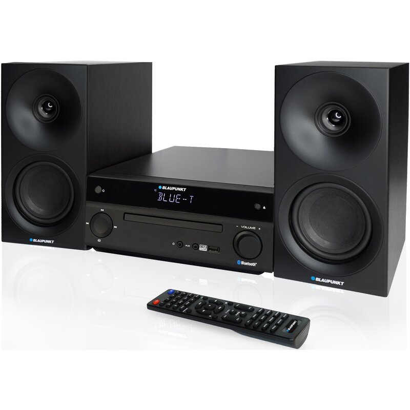 Blaupunkt MS30.2BT 50W Bluetooth Radio FM Czarny