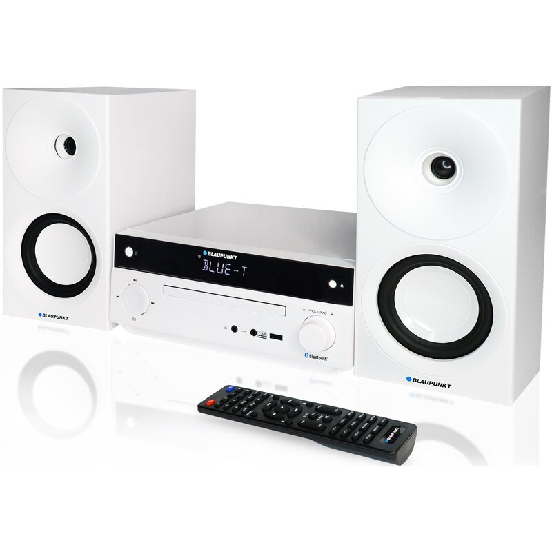 Blaupunkt MS30.2BT EDITION 50W Bluetooth Radio FM Biały