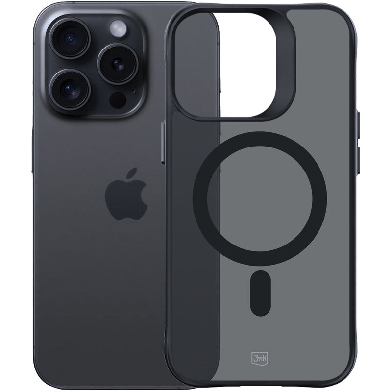 3mk Smoke MagCase do iPhone 14 Pro Max Czarny