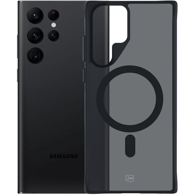 3mk Smoke MagCase do Samsung Galaxy S22 Ultra Czarny