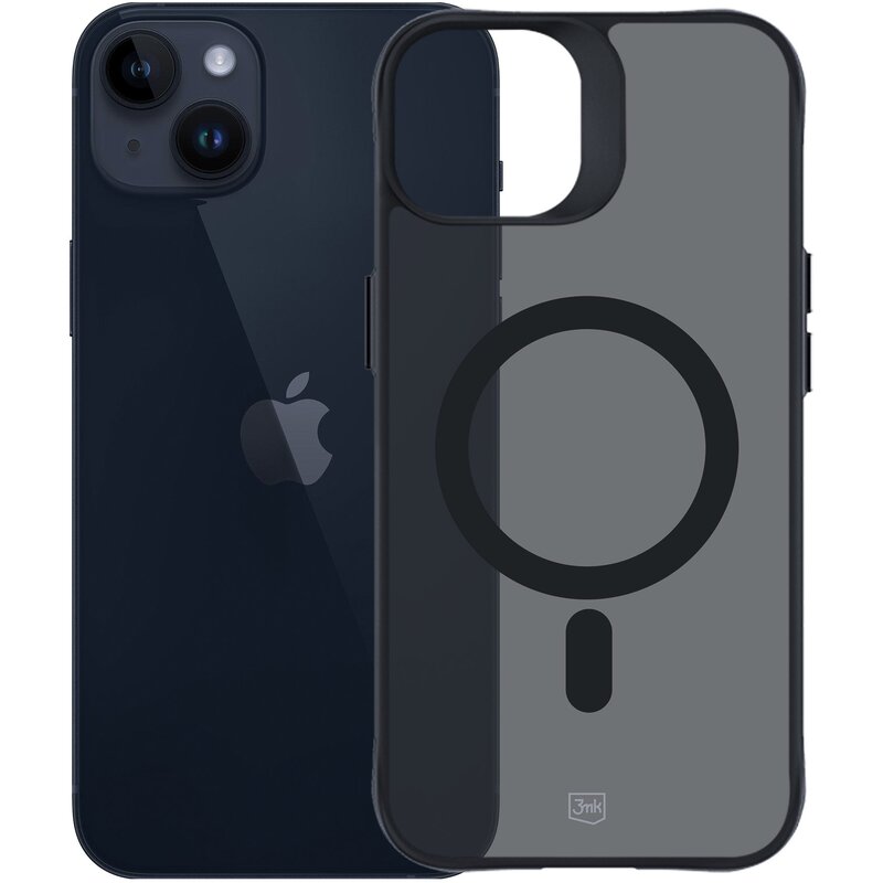 3mk Smoke MagCase do iPhone 14 Plus Czarny