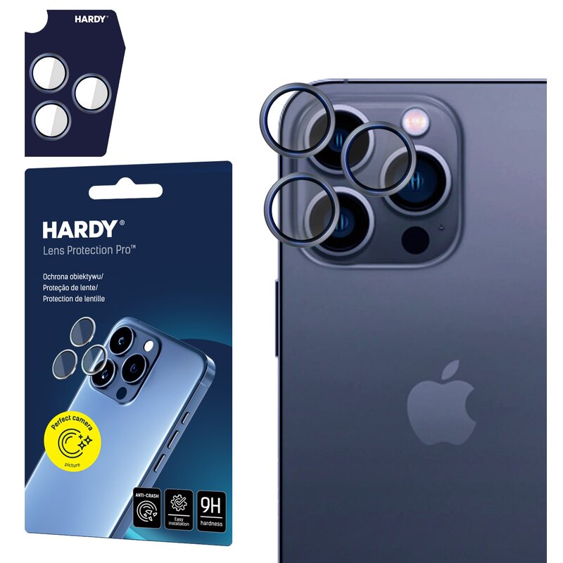 3mk Hardy na aparat do iPhone 15 Pro