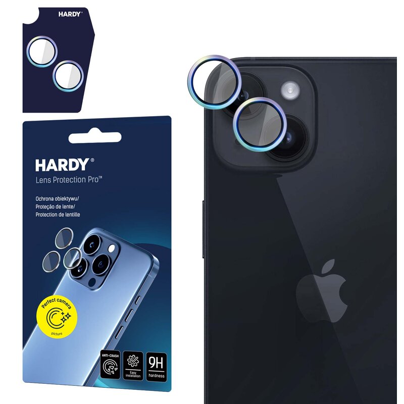 3mk Hardy Lens Protection Pro do iPhone 15/15 Plus