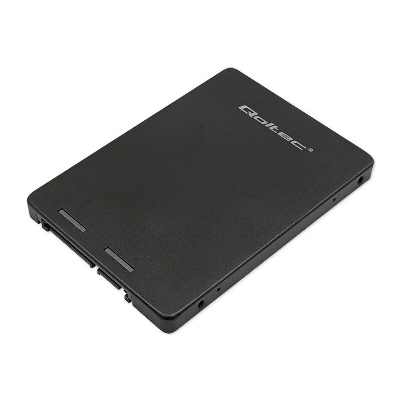 Qoltec Adapter na dysk M.2 SSD | SATA NGFF do SATA III | 2TB | Super speed 6Gb/s | Czarny