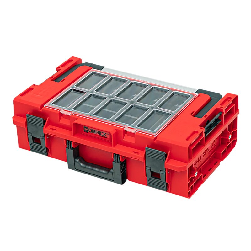 Skrzynia na narzędzia QBRICK One 200 2.0 Expert Red Ultra HD Custom