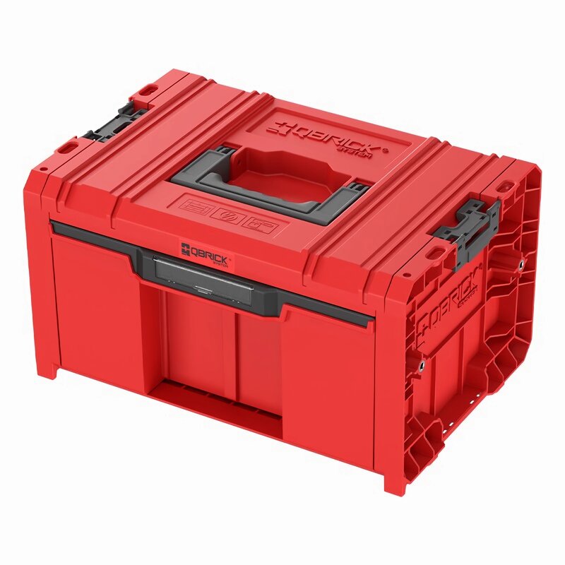 Skrzynka narzędziowa QBRICK System Pro Drawer 1 Toolbox 2.0 Basic Red Ultra HD Custom