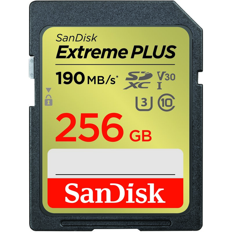 Karta pamięci SANDISK Extreme Plus SDXC 256GB