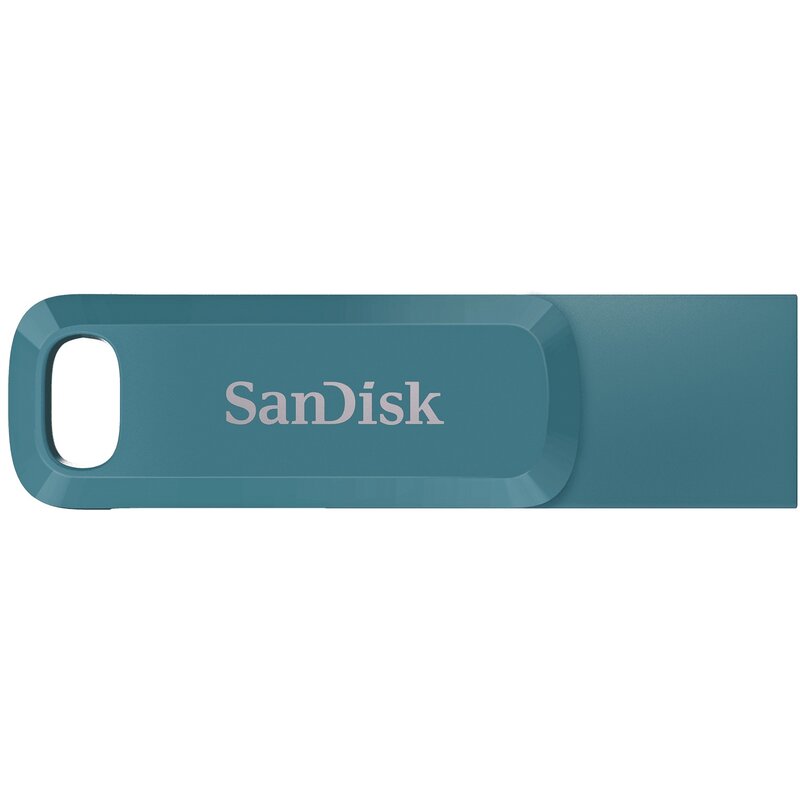 Pendrive SANDISK Ultra Dual Drive Go 128GB, USB-C / USB 3.2 Gen. 1 (USB 3.0), Odczyt 400 Mb/s Jasnoniebieski