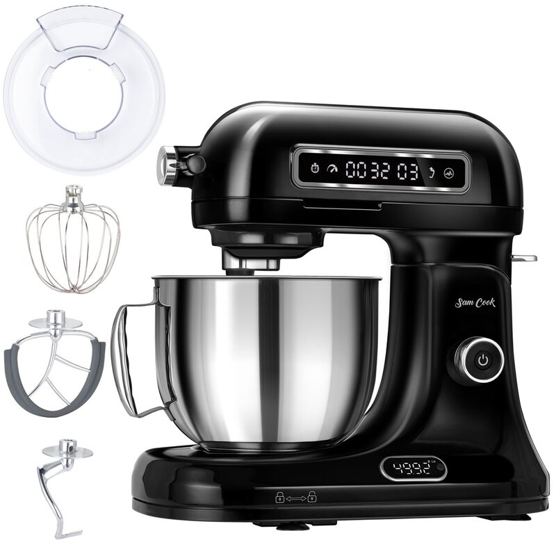 Robot planetarny z funkcją wagi SAM COOK PSC-151/B Czarny