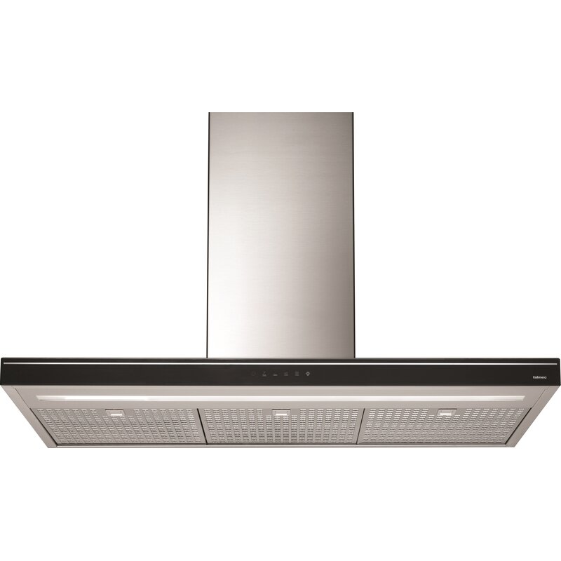 Okap FALMEC Luce 90 Inox/czarne szkło