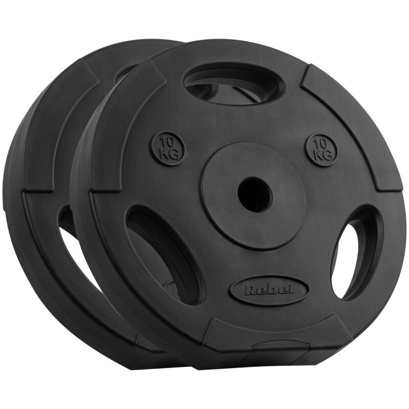 Zestaw obciążeń REBEL ACTIVE RBA-2123 (2 x 10 kg)
