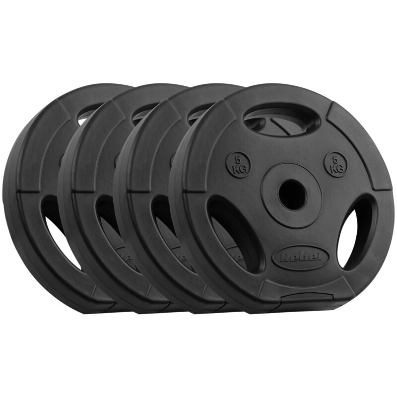 Zestaw obciążeń REBEL ACTIVE RBA-2122 (4 x 5 kg)