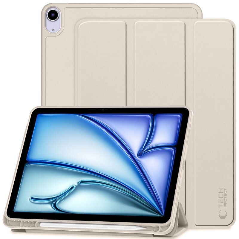Etui na iPad Air TECH-PROTECT SC Pen Beżowy