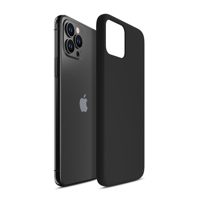 3mk Silicone Case do iPhone 11 Pro Max Czarny