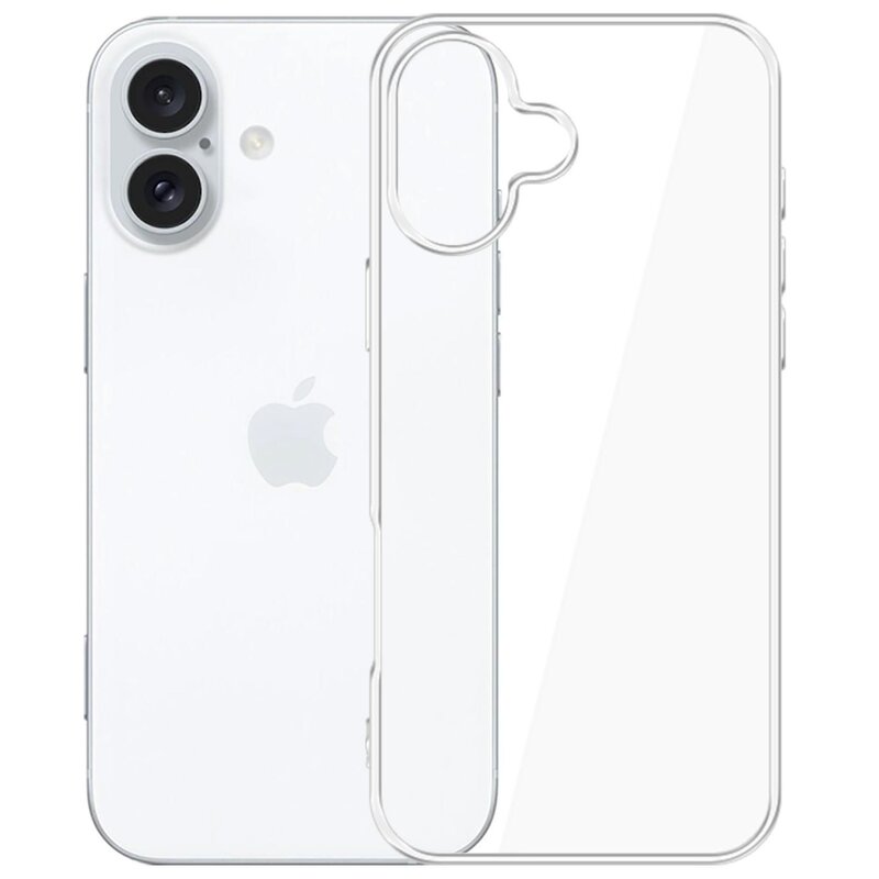 3mk Clear Case do iPhone 16 Przezroczysty