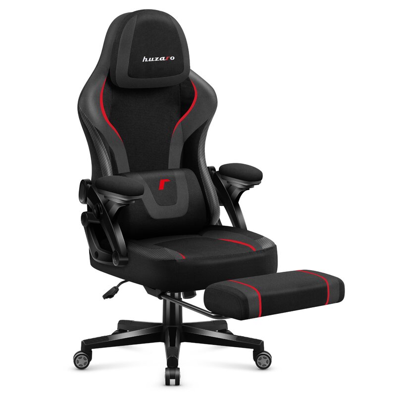 Fotel gamingowy HUZARO Force 4.6 Carbon Czarny
