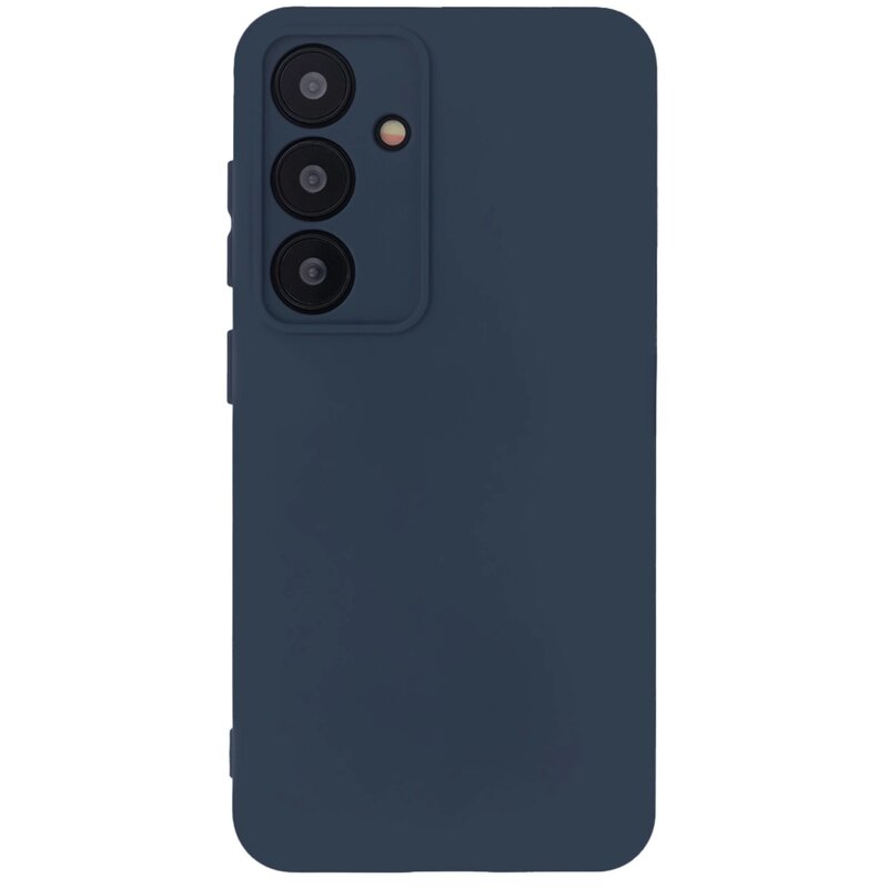 Etui TECTO SHIELD Silicon Soft do Samsung Galaxy S24+ Ciemnoniebieski