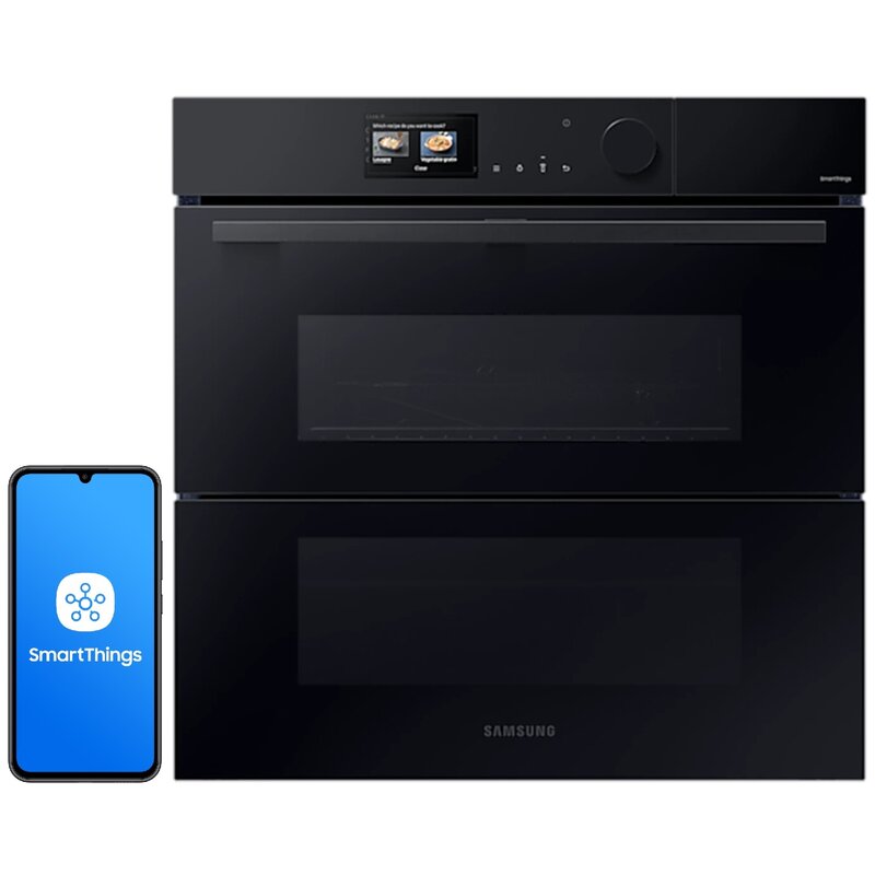 Samsung NV7B6799JAK Funkcje AI Dual Cook Termoobieg AirFry Termosonda Zdalne sterowanie Czarny