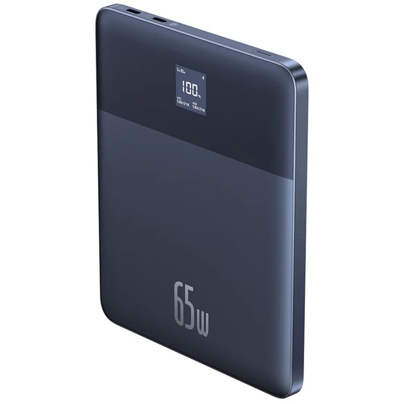 Powerbank BASEUS Blade 2 12000mAh 65W Niebieski + Kabel USB-C