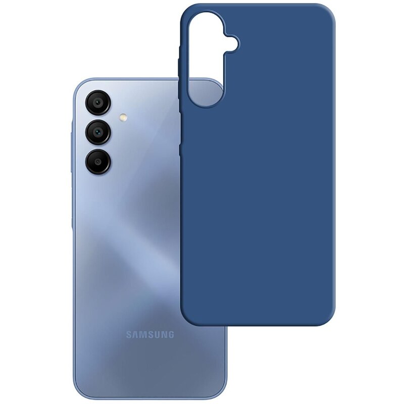 Etui 3MK Matt Case Blueberry do Samsung Galaxy A15 5G Niebieski