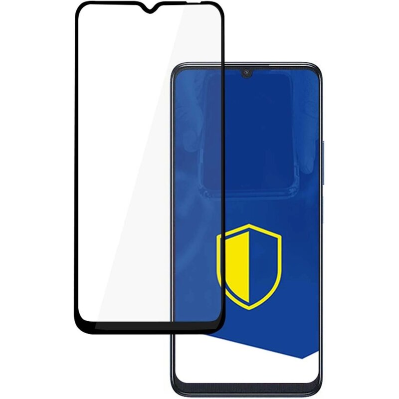 Szkło hartowane 3MK HardGlass Max Lite Black do TCL 505
