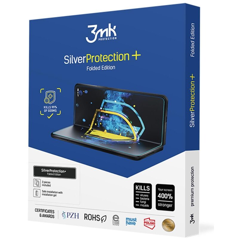 Folia ochronna 3MK SilverProtection+ Folded Edition do Samsung Galaxy Z Flip 6/Z Flip 7 FE