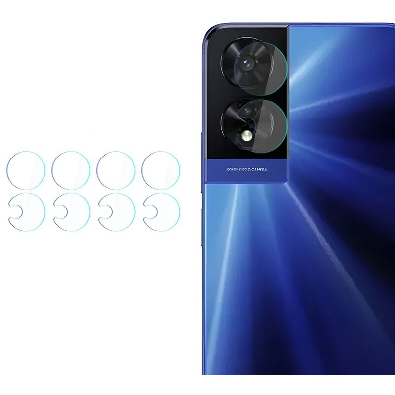 Szkło hybrydowe na obiektyw 3MK Lens Protection do TCL 505
