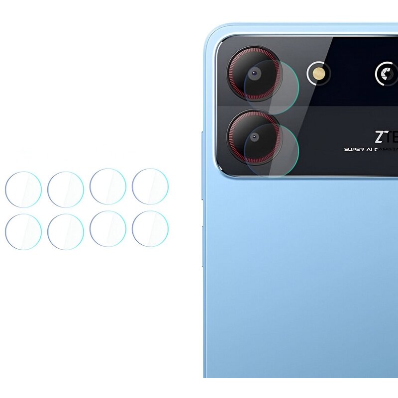Szkło hybrydowe na obiektyw 3MK Lens Protection do ZTE Blade A54