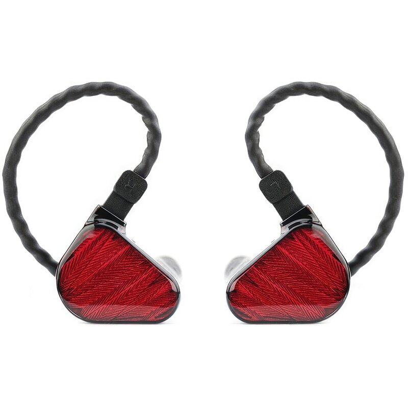 Słuchawki dokanałowe TRUTHEAR Zero Czerwony