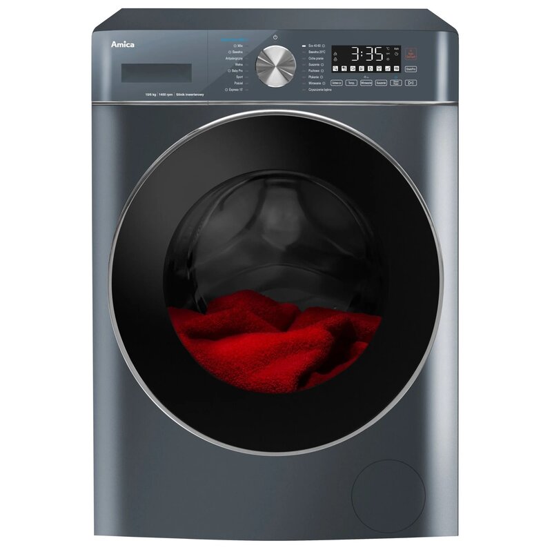 Pralko-suszarka AMICA T2AWDC10614DLIST SteamPower Pro 10/6kg 1400 obr.