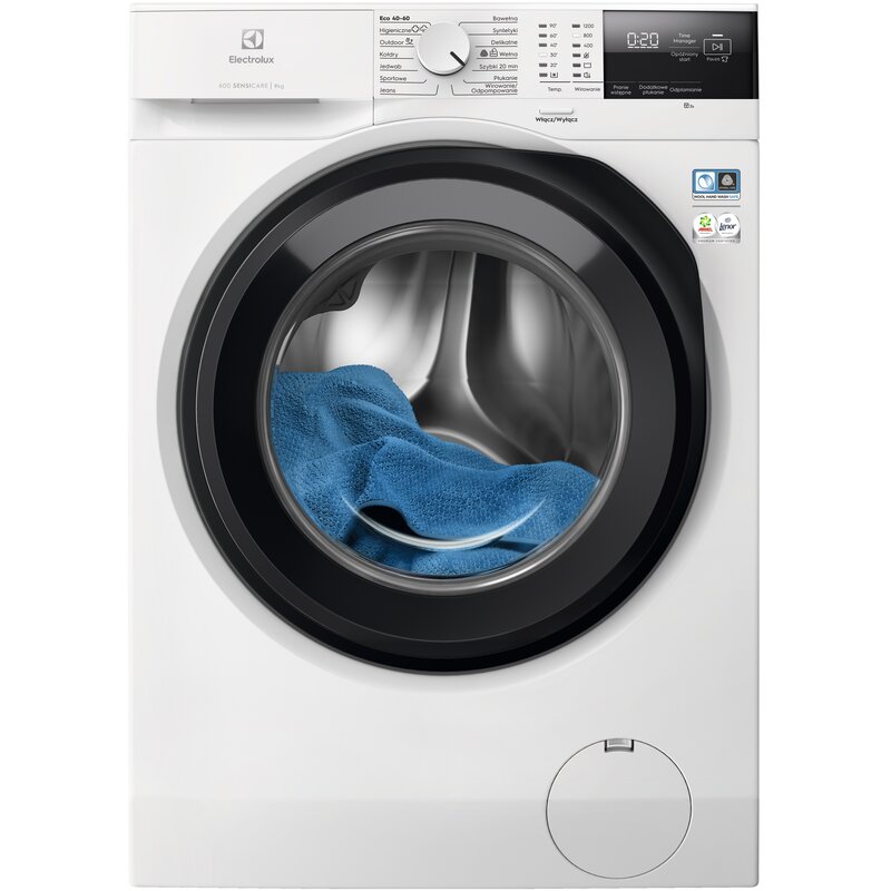 Pralka ELECTROLUX 600 SensiCare MEW2E9X6P 9kg 63.6 1200obr