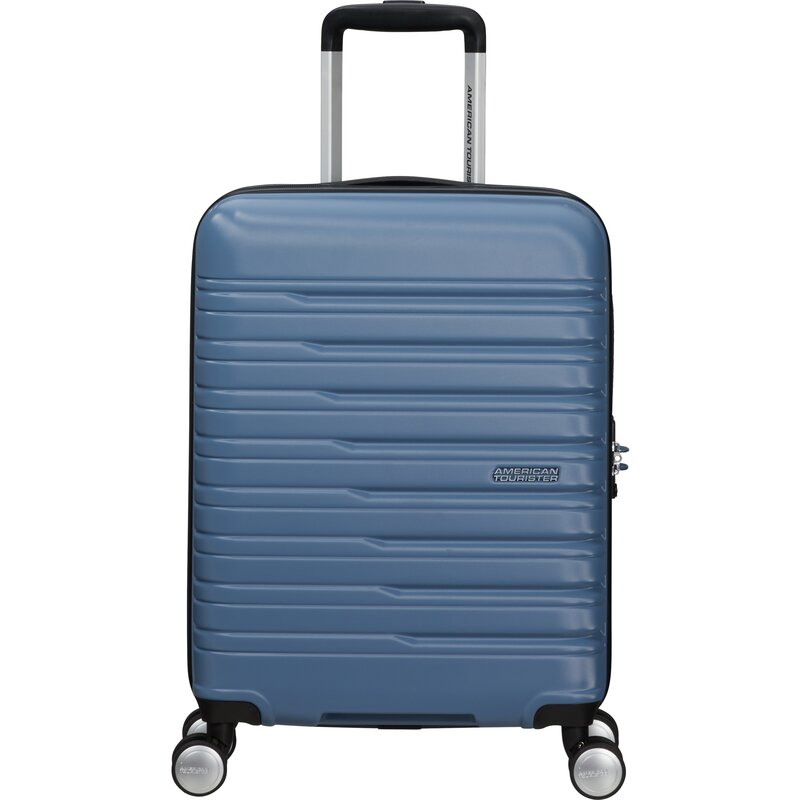 Walizka AMERICAN TOURISTER Flashline 55 cm Niebieski