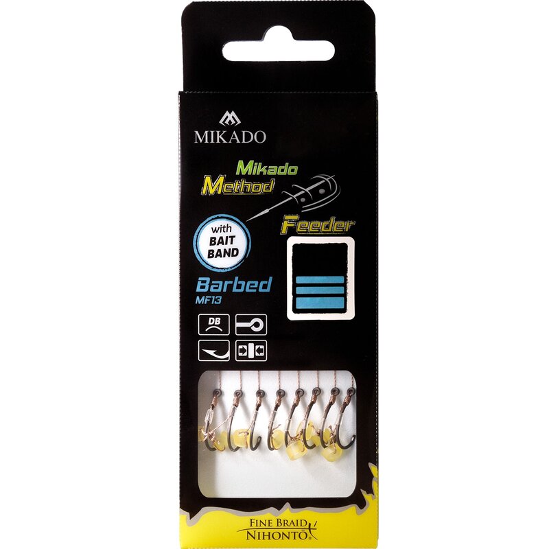 Przypon MIKADO Method Feeder HMFB213G-4 0.16 mm / 10 cm (8 szt.)
