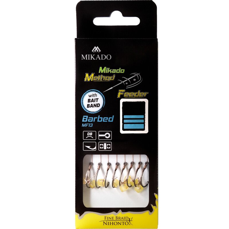 Przypon MIKADO Method Feeder HMFB213G-6 0.16 mm / 10 cm (8 szt.)
