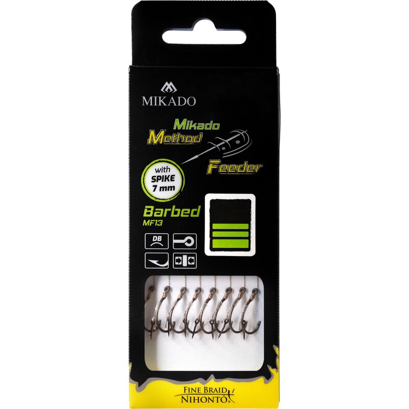 Przypon MIKADO Method Feeder HMFB213I-10 0.12 mm / 10 cm (8 szt.)