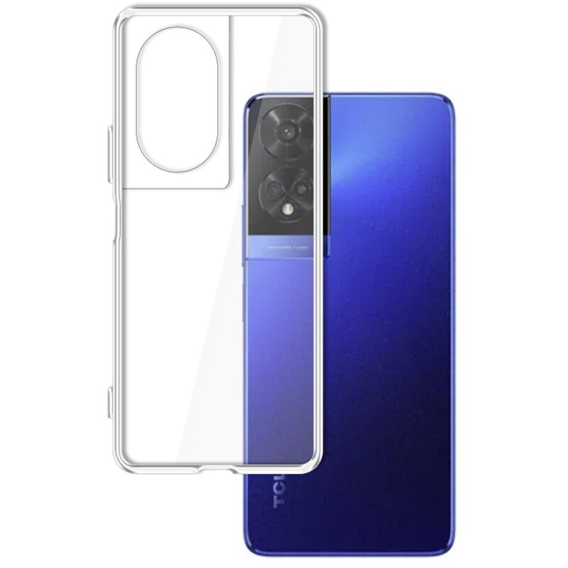 Etui 3MK Clear Case do TCL 50 5G Przezroczysty