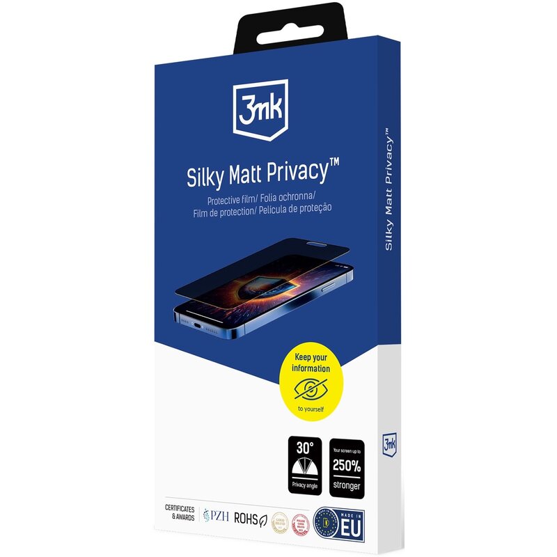 Folia ochronna 3MK Silky Matt Privacy do Samsung Galaxy S24