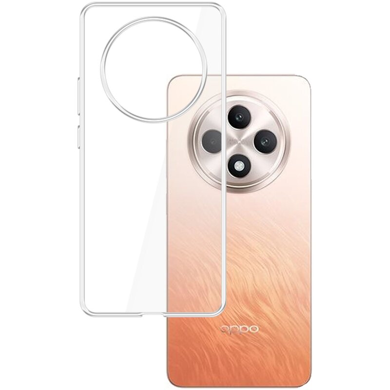 3mk Clear Case do OPPO Reno 12 F/Fs