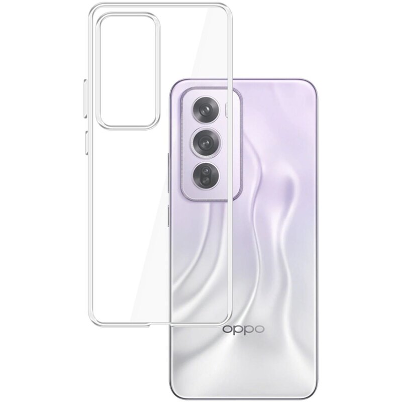 3mk Clear Case do OPPO Reno 12 Przezroczysty