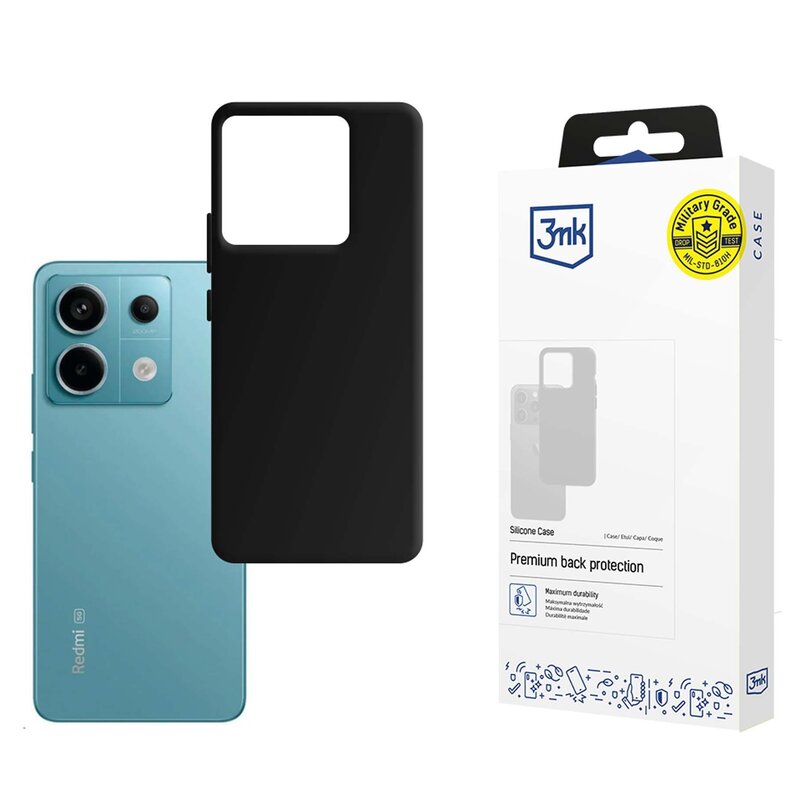3mk Silicone Case do Redmi Note 13 Pro 5G