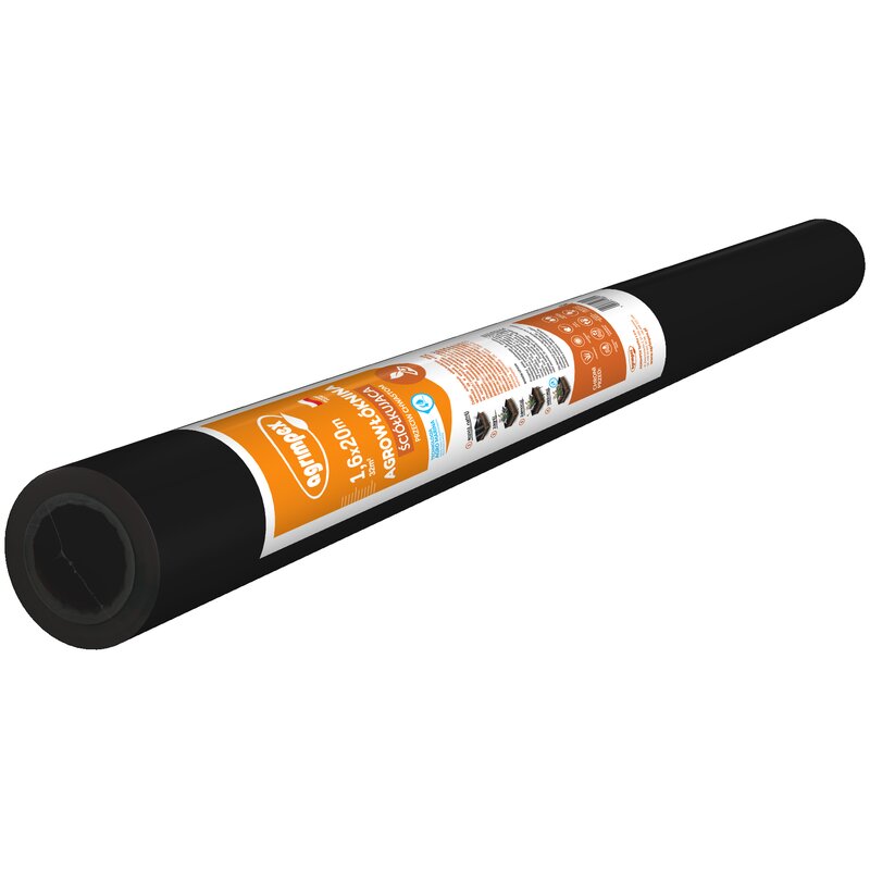 Agrowłóknina ściółkująca AGRIMPEX M3069 Agro Marina 1.6 x 20 m Czarny