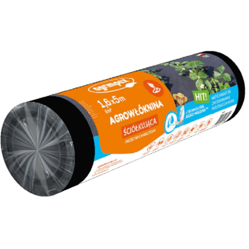 Agrowłóknina ściółkująca AGRIMPEX Agro Marina 1.6 x 5 m Czarny