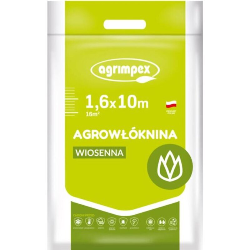 Agrowłóknina osłaniająca AGRIMPEX A0017 1.6 x 10 m Biały