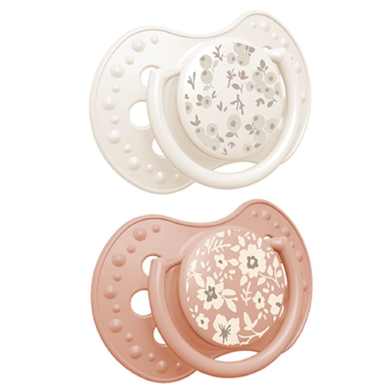 Smoczek LOVI Blossom Ivory 22/923Girl 6-18 m (2 sztuki)