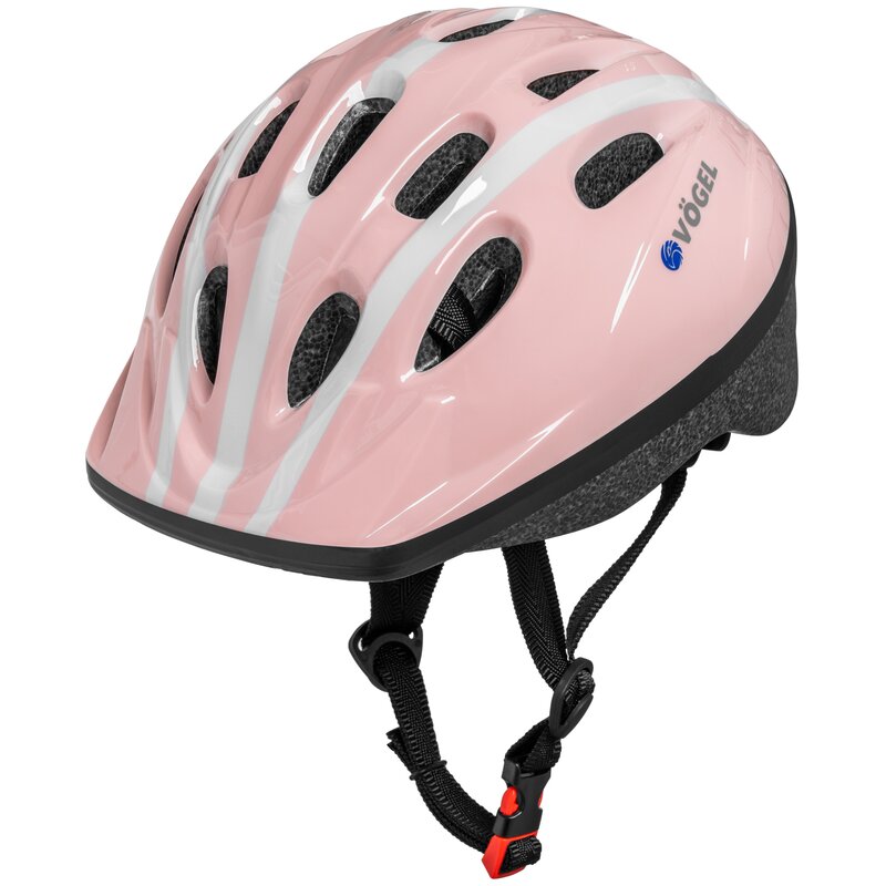 Kask rowerowy VÖGEL VKA-910RS Pudrowy róż dla Dzieci (rozmiar S)