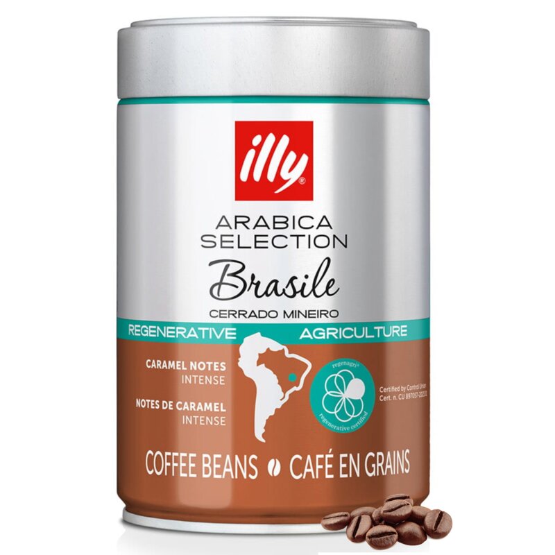 Kawa ziarnista ILLY Arabica Selection Brazil Cerrado Mineiro 250 g