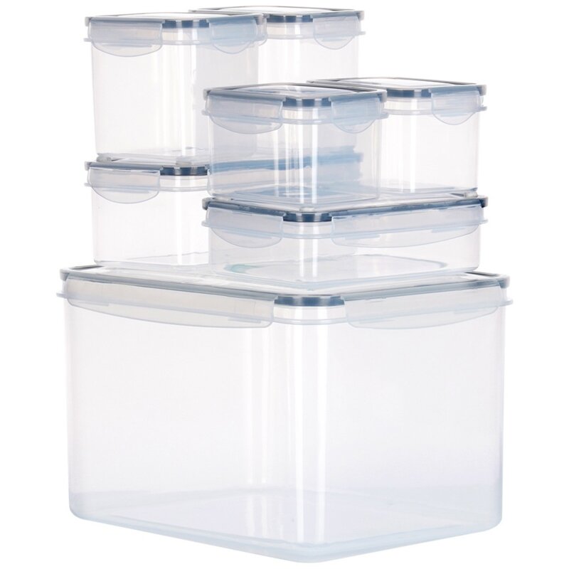 Zestaw pojemników na żywność VILDE 259635 (7 sztuk)