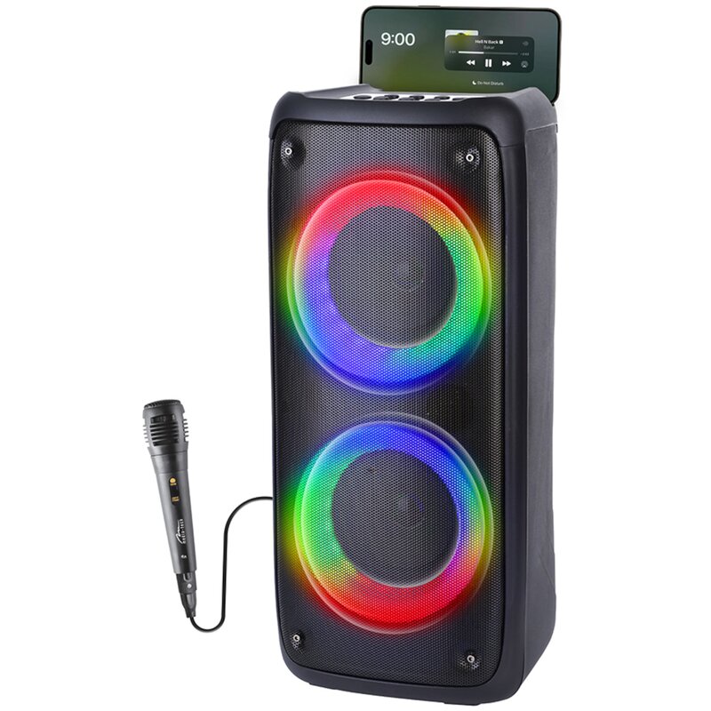 Power audio MEDIA-TECH FunBox MT3181 Mikrofon Karaoke Czarny