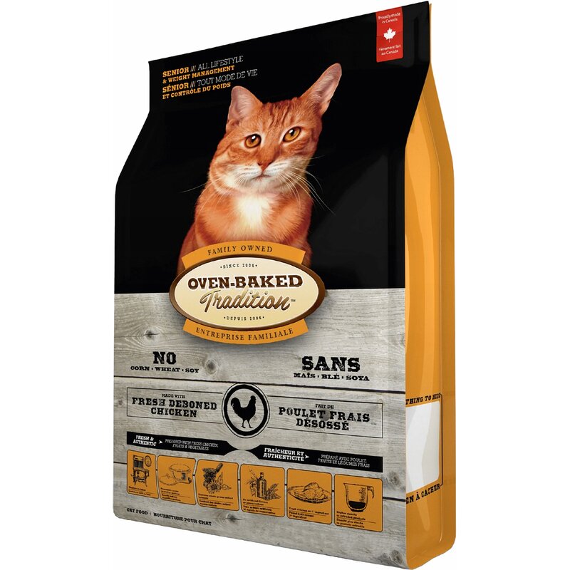Karma dla kota OBT Cat Food Senior Kurczak 2.27 kg